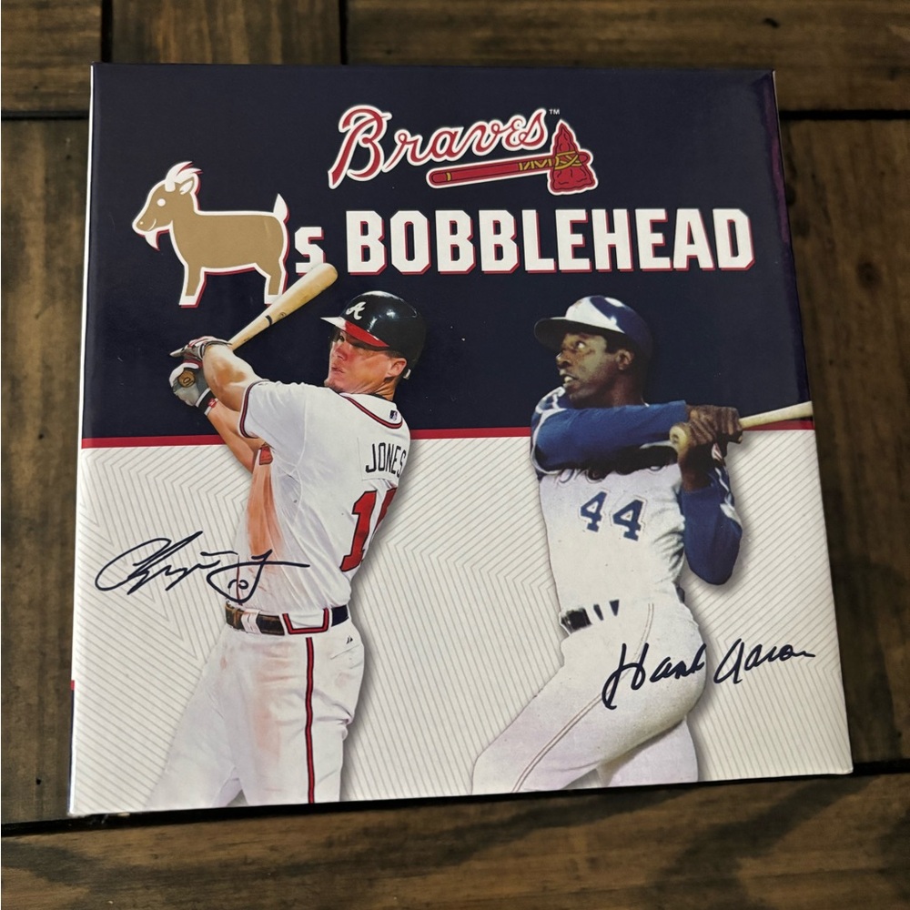 Atlanta Braves GOAT Bobblehead